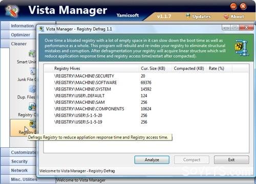 Registry Defrag